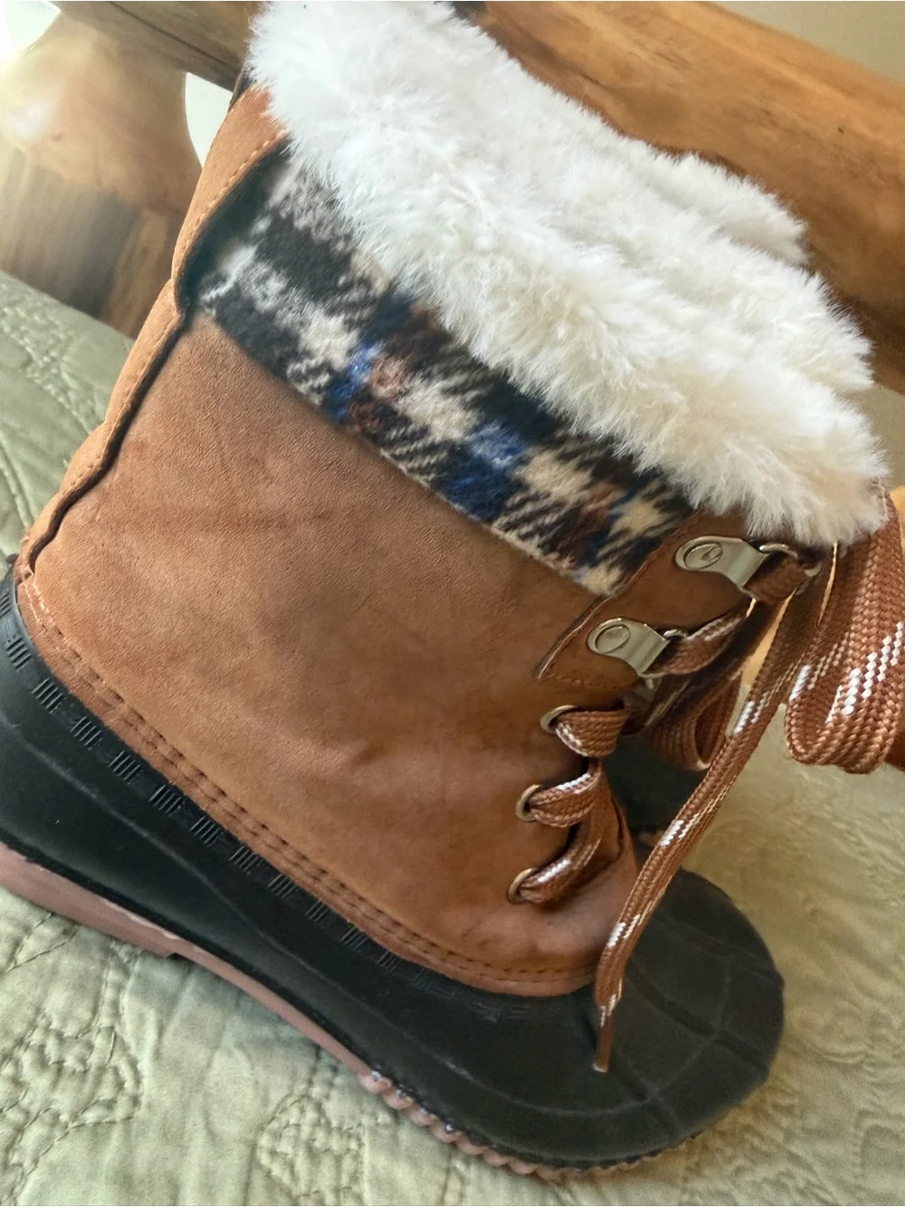 Maurices cozy faux